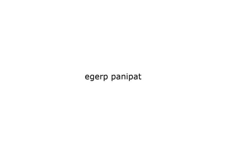 egerp panipat