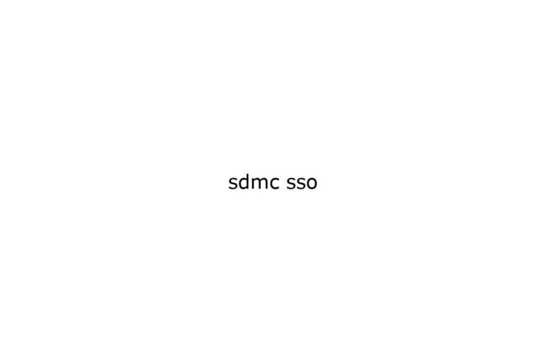 sdmc-sso