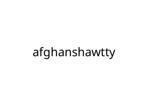 afghanshawtty