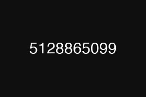 5128865099