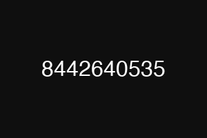 8442640535