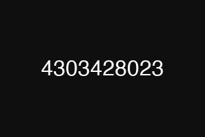 4303428023