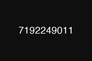 7192249011