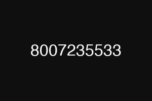 8007235533