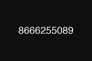 8666255089