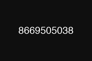 8669505038