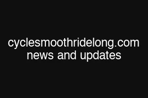 cyclesmoothridelong.com news and updates